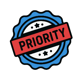 Priority shipping